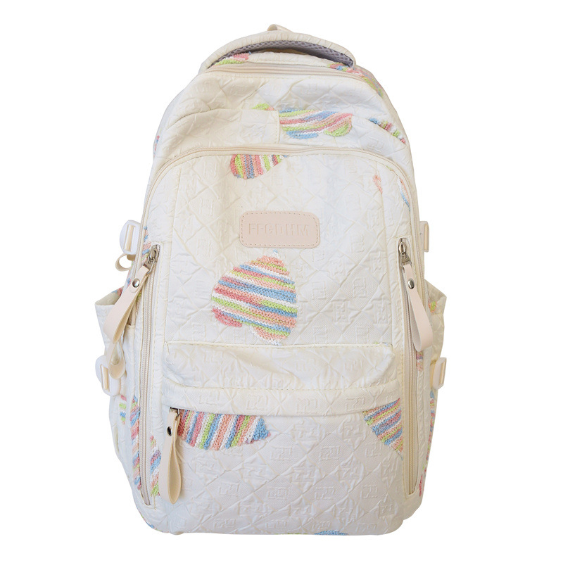 Nothing Unisex Νάιλον Σακίδιο — Αδιάβροχο, Ανθεκτικό, Προστασία της Σπονδυλικής Στήλης, Ιμάντες Αερόσφυρες