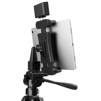 Suport pentru tabletă tip lift cu clemă – Mholder GS693B, 336 g, compatibil iPad/iPhone