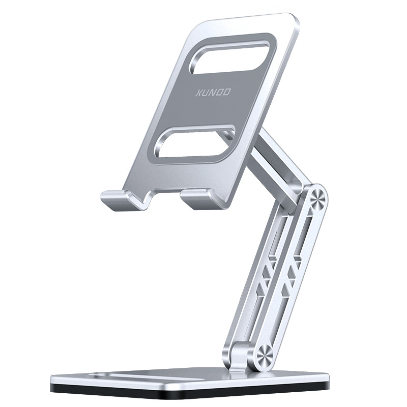 Suport pliabil pentru tabletă din aliaj de aluminiu, reglabil pe înălțime, pentru birou