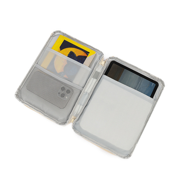 Husă de protecție pentru tabletă cu buzunar interior – material Oxford, respirabil, căptușeală poliester, model anime desene animate