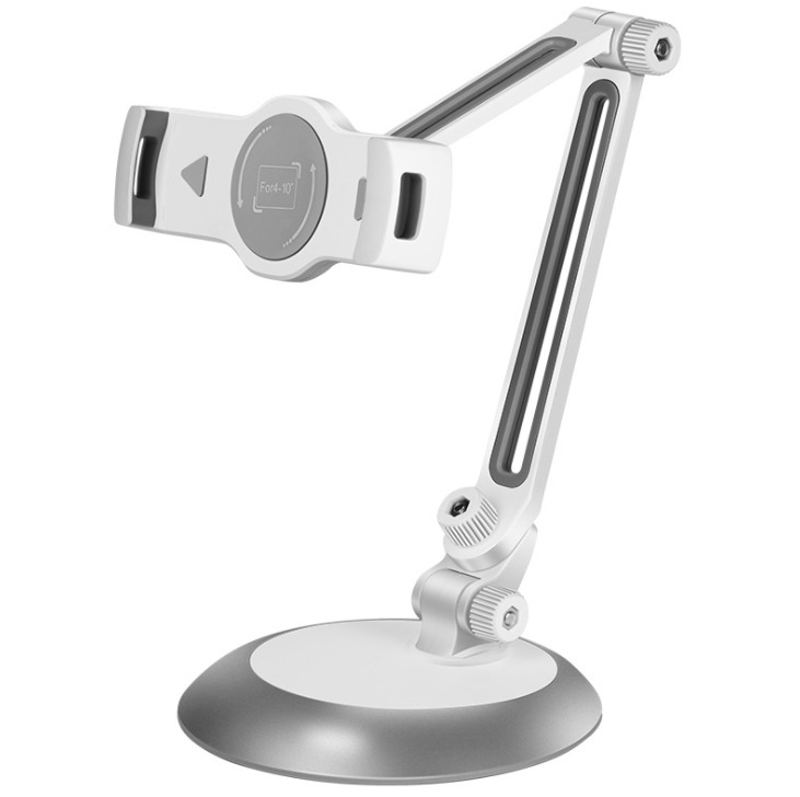 iMount JHD-165 περιστρεφόμενη επιτραπέζια βάση από αλουμίνιο για κινητό τηλέφωνο και ταμπλέτα — Συμβατό με iPad, iPad 2, iPad 4, iPad Mini