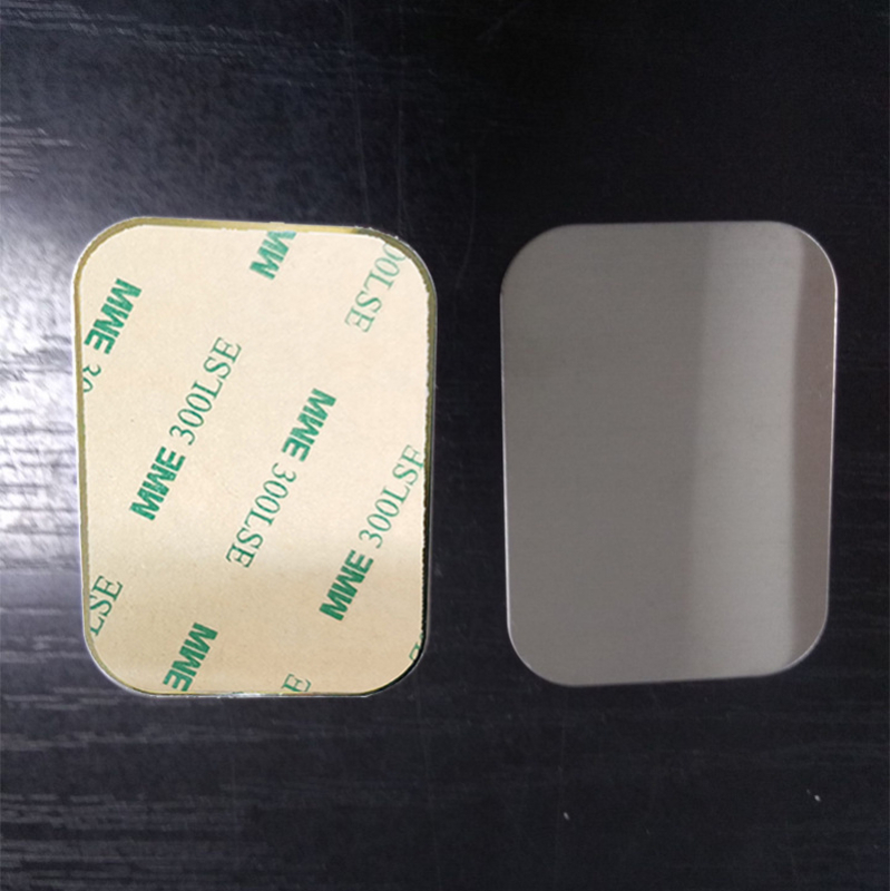 HQ3339 Suport auto pentru telefon – Placă magnetică din oțel inoxidabil cu bază adezivă, plăcuță magnetică, pentru telefoane și tablete
