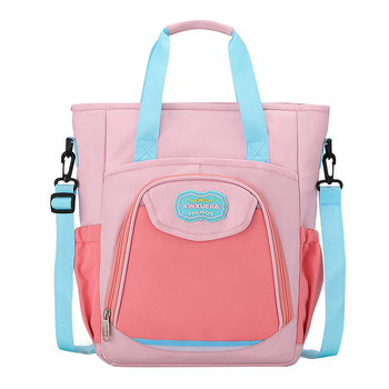 Τσάντα μελέτης για μαθητές Δημοτικού για εξωσχολικές δραστηριότητες; unisex, νάιλον υλικό, σχέδιο μείωσης βάρους, μονοχρωματικό σχέδιο, επένδυση νάιλον