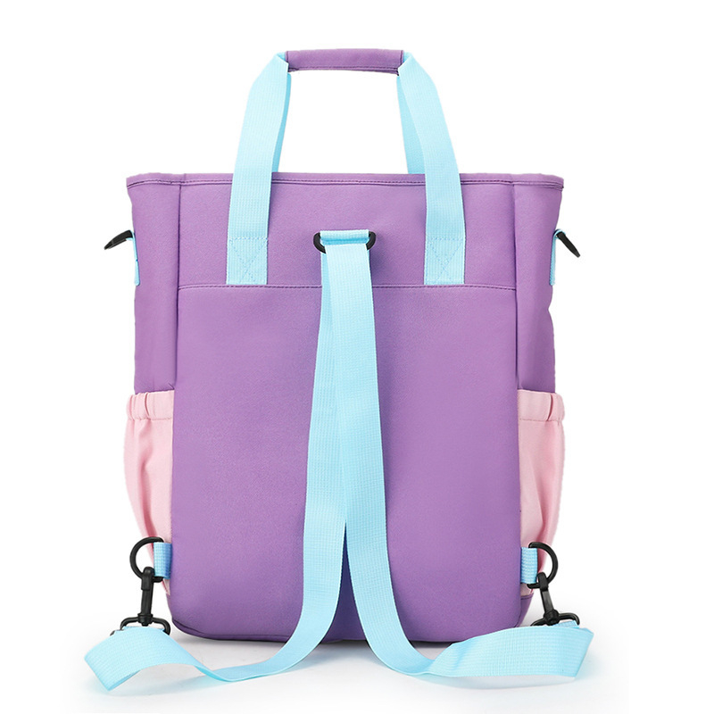 Τσάντα μελέτης για μαθητές Δημοτικού για εξωσχολικές δραστηριότητες; unisex, νάιλον υλικό, σχέδιο μείωσης βάρους, μονοχρωματικό σχέδιο, επένδυση νάιλον