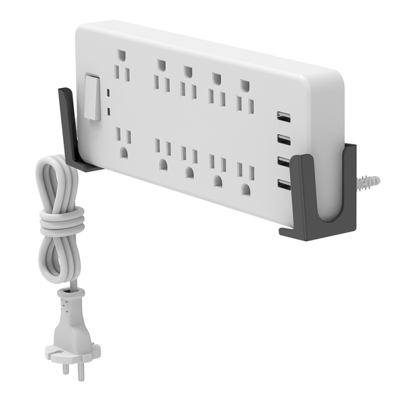 PWM-02 Lazy Stand για τοίχο, πλαστικό, κατάλληλο για power strip, smartphone, tablet και ηλεκτρονικό βιβλίο