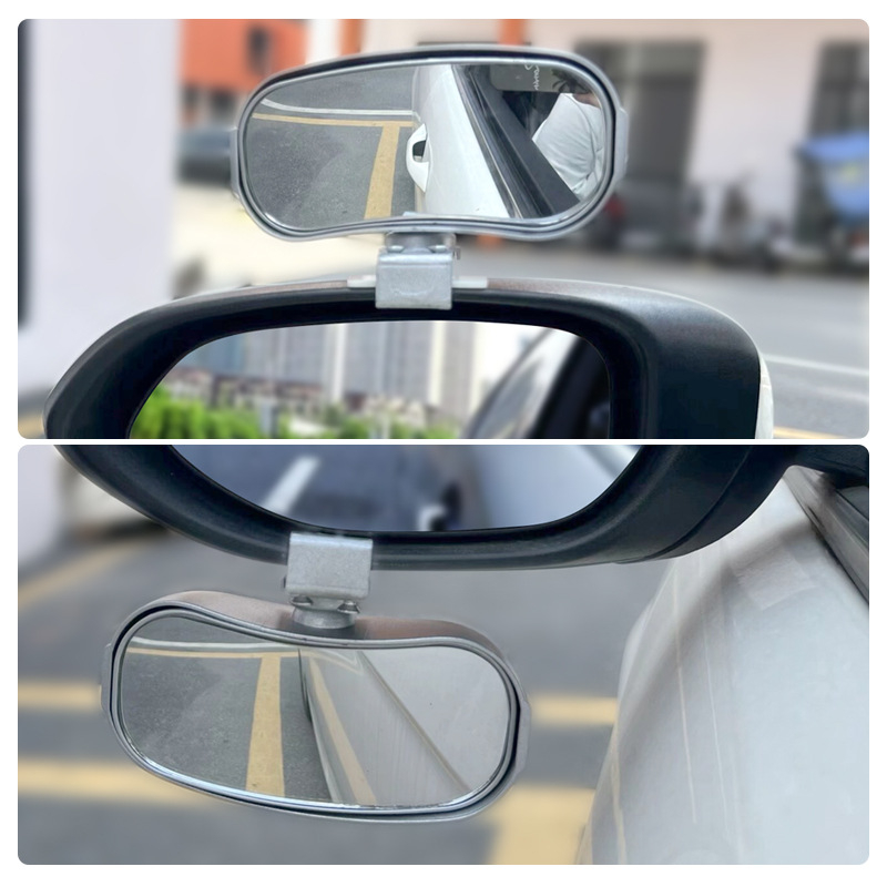 Automobilski retrovizor – višenamjenski, 360° vidno polje, metalna konstrukcija, pomoćno ogledalo za mrtve kutove – Si Yi Cheng