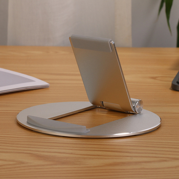 Στήριγμα κινητού, μεταλλικό αναδιπλούμενο, επιτραπέζιο, μοντέλο 015, συμβατό με ταμπλέτες