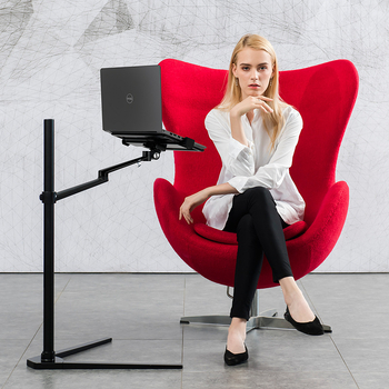 UP/EPP UP-8A Suport de podea pentru laptop, telefon și tabletă — Aluminiu, ABS și gel de silice, Model UP-8A