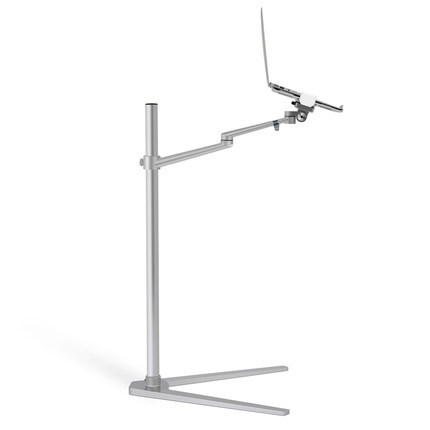 UP/EPP UP-8A Suport de podea pentru laptop, telefon și tabletă — Aluminiu, ABS și gel de silice, Model UP-8A