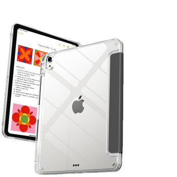 Akrila iPad aizsargkaste — augsta caurspīdīgums, triecienizturība, statīvs, siltuma izkliede