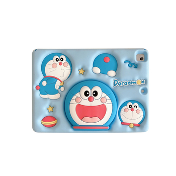 Doraemon silikonsko kućište za iPad – mekano kućište s crtnim motivom, otporno na padove, kompatibilno s iPad 10. generacije, iPad Air i iPad mini 6