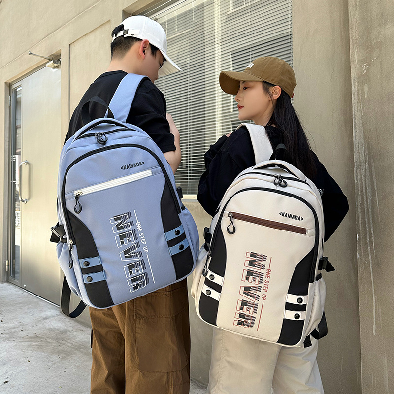 Rucsac de călătorie unisex, din Oxford, compatibil cu laptop de 16 inch, curele de umăr curbate, capacitate sub 20 L