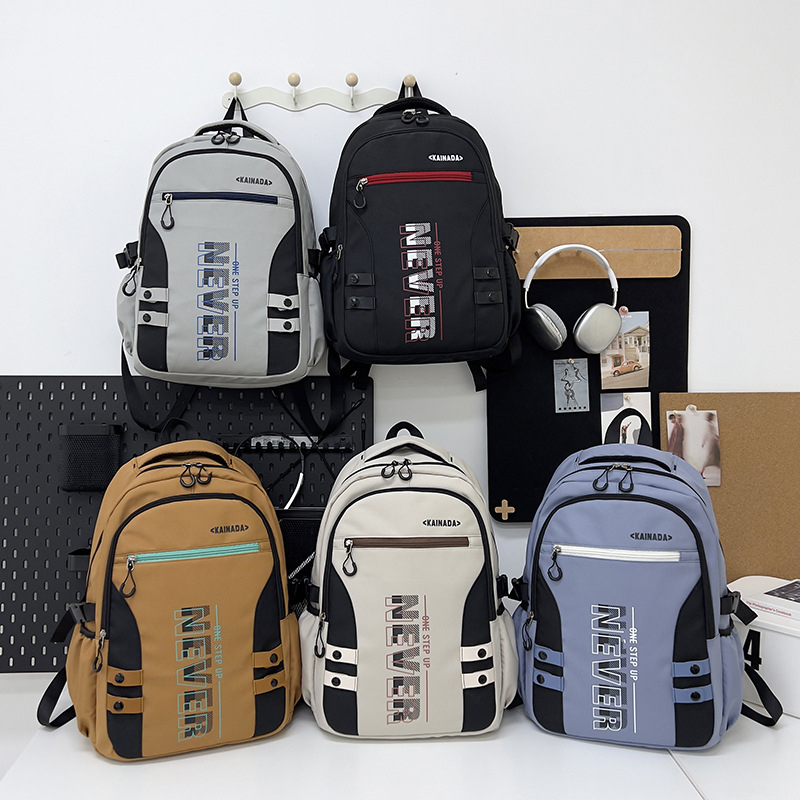 Rucsac de călătorie unisex, din Oxford, compatibil cu laptop de 16 inch, curele de umăr curbate, capacitate sub 20 L