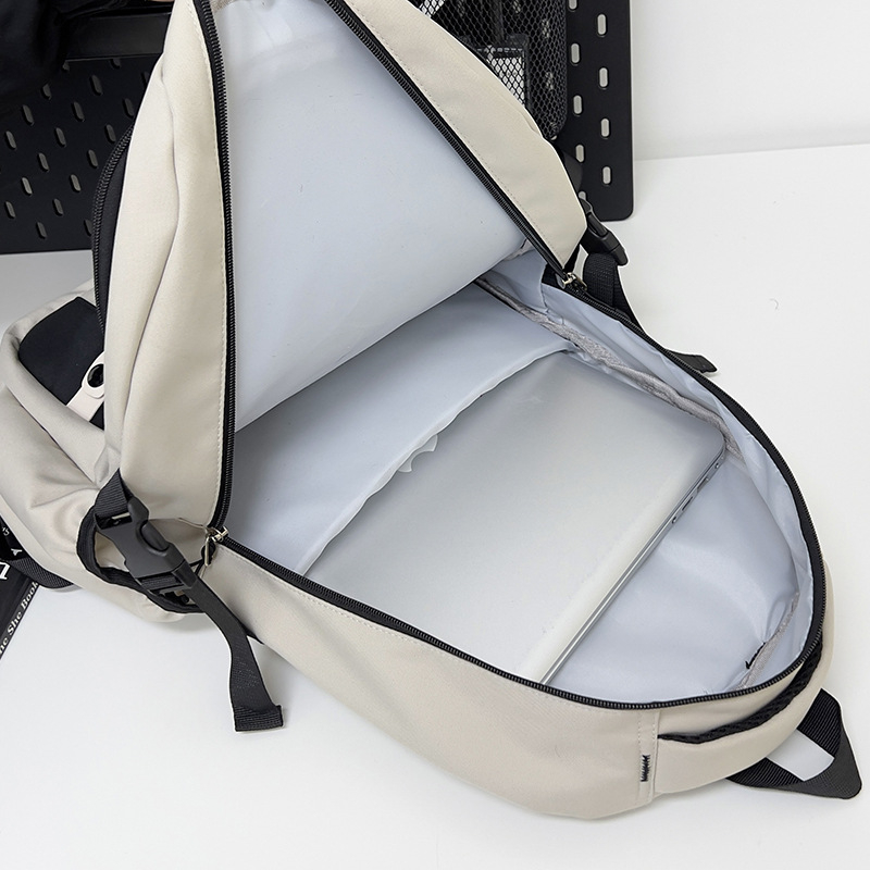 Rucsac de călătorie unisex, din Oxford, compatibil cu laptop de 16 inch, curele de umăr curbate, capacitate sub 20 L