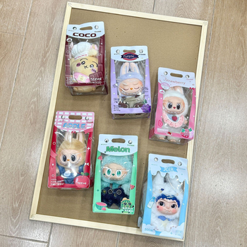 Long Lei Geantă de depozitare cu agățare – PVC cub, Multifuncțională, Stil drăguț de desene animate