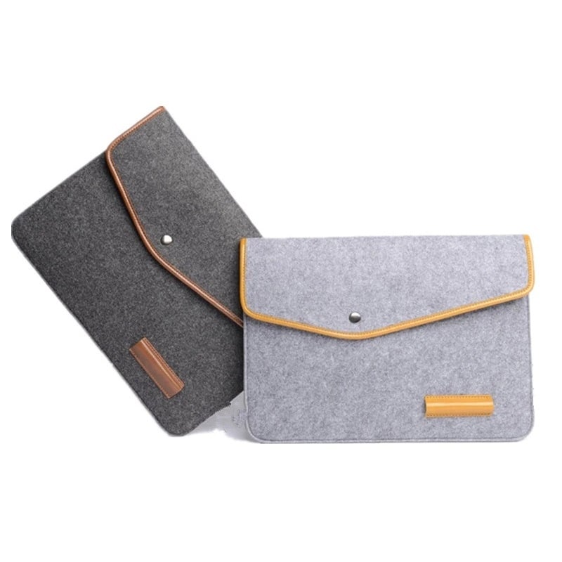 Husă pentru MacBook din fielt – ultra ușoară, respirabilă, rezistentă la uzură, fără căptușeală