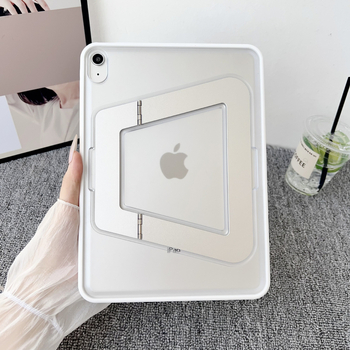 Θήκη προστασίας για iPad με ματ ακρυλικό και μεταλλικό στήριγμα — ανθεκτική σε κραδασμούς, πτώσεις, διαχείριση θερμότητας