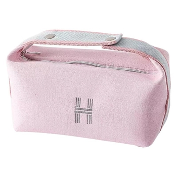 Geantă cosmetică cu capacitate mare, impermeabilă, multifuncțională, pentru călătorii (Model 9988, din pânză, stil geantă de mână)