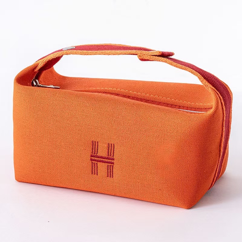 Geantă cosmetică cu capacitate mare, impermeabilă, multifuncțională, pentru călătorii (Model 9988, din pânză, stil geantă de mână)