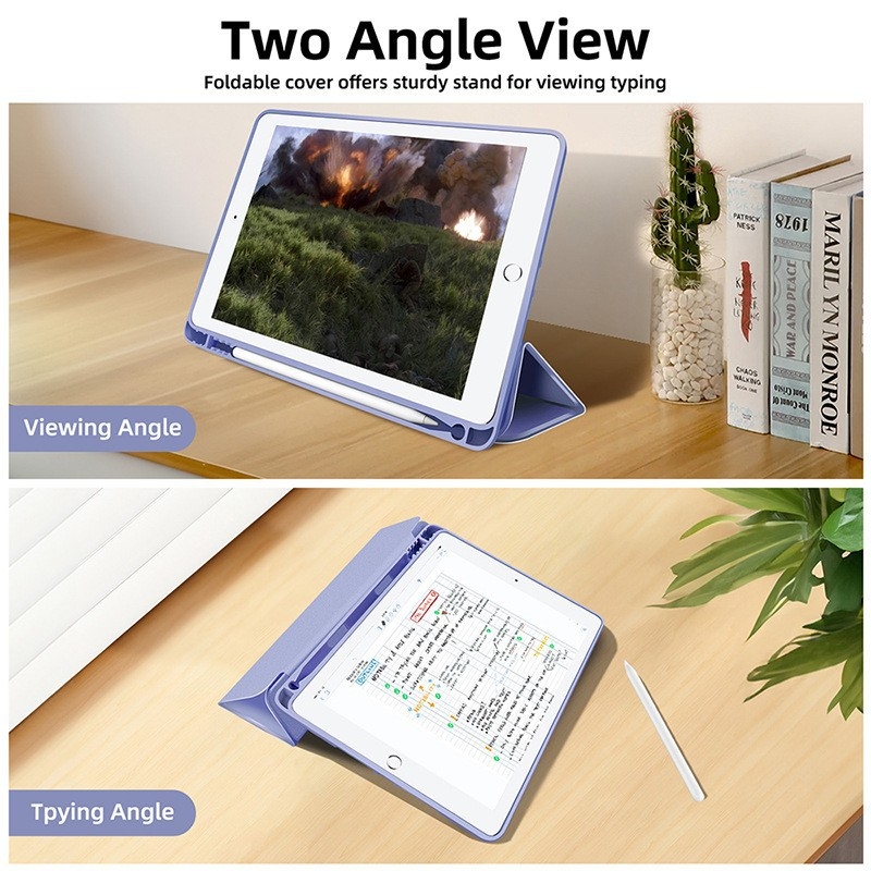 Θήκη προστασίας iPad 10,2-ιντσών για tablet, συνθετικό δέρμα + TPU, ανθεκτική σε κραδασμούς, βάση/στήριγμα, μαγνητικό κλείσιμο, αντιδακτυλικό φινίρισμα