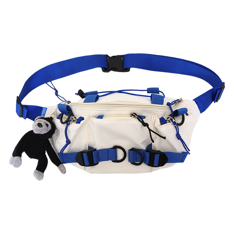 Muška chest bag, ulični stil, Oxford platno, prozračna, otporna na habanje, podstava od poliestera