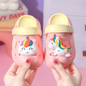 Cartoon Paradise papuci EVA pentru copii 1–3 și 4–6 ani, grosime aproximativă 3,5 cm, fără căptușeală