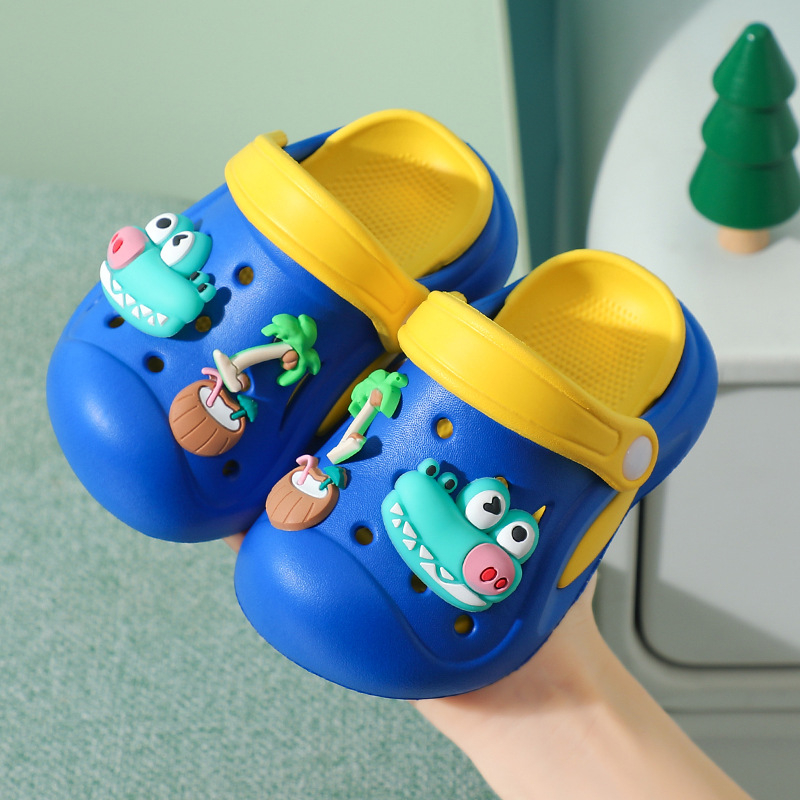 Cartoon Paradise papuci EVA pentru copii 1–3 și 4–6 ani, grosime aproximativă 3,5 cm, fără căptușeală