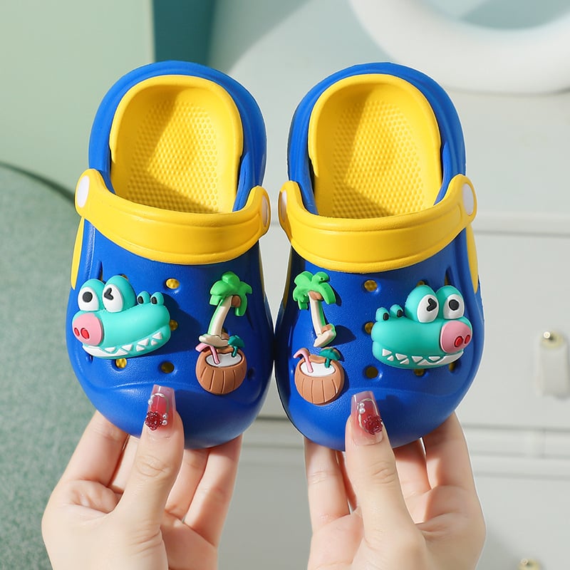 Cartoon Paradise papuci EVA pentru copii 1–3 și 4–6 ani, grosime aproximativă 3,5 cm, fără căptușeală