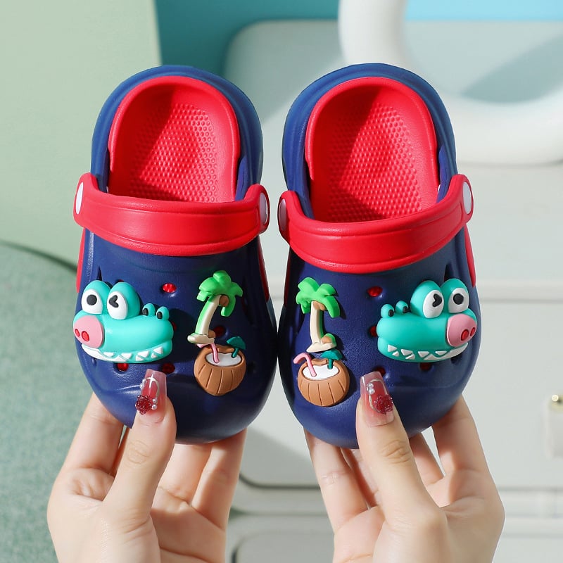 Cartoon Paradise papuci EVA pentru copii 1–3 și 4–6 ani, grosime aproximativă 3,5 cm, fără căptușeală