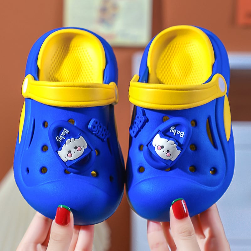 Cartoon Paradise papuci EVA pentru copii 1–3 și 4–6 ani, grosime aproximativă 3,5 cm, fără căptușeală