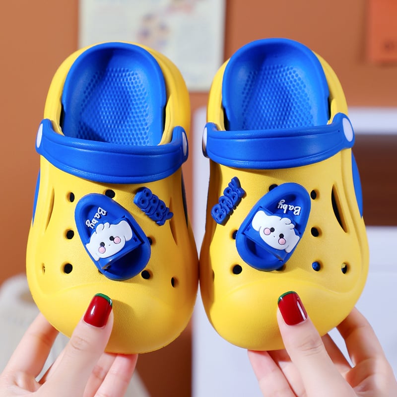 Cartoon Paradise papuci EVA pentru copii 1–3 și 4–6 ani, grosime aproximativă 3,5 cm, fără căptușeală