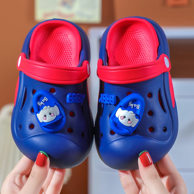 Cartoon Paradise papuci EVA pentru copii 1–3 și 4–6 ani, grosime aproximativă 3,5 cm, fără căptușeală