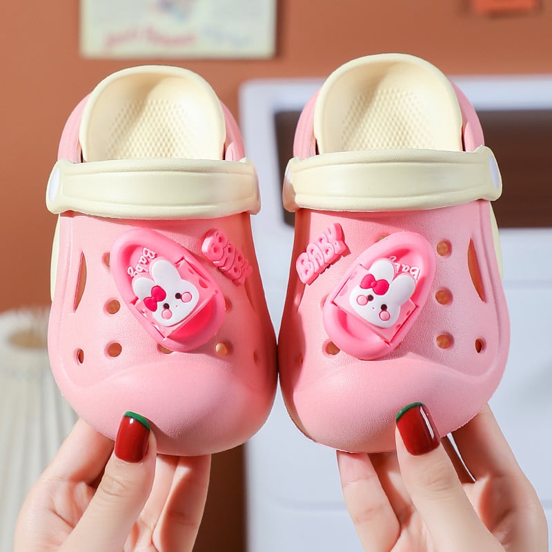 Cartoon Paradise papuci EVA pentru copii 1–3 și 4–6 ani, grosime aproximativă 3,5 cm, fără căptușeală