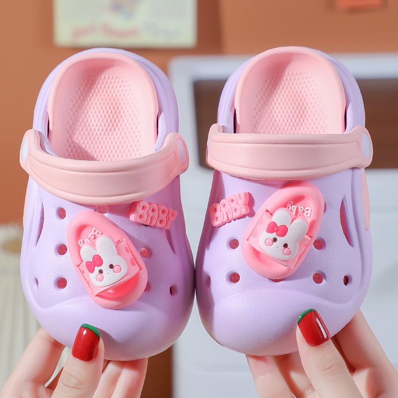 Cartoon Paradise papuci EVA pentru copii 1–3 și 4–6 ani, grosime aproximativă 3,5 cm, fără căptușeală