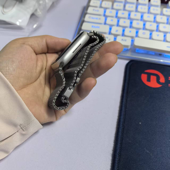 Apple Watch Milanese od nehrđajućeg čelika remen s Parachute Buckle kopčom — Kod Wj-ap-jls-1101; Materijal: nehrđajuće čelika; Kopča: Buckle; Prilagodljivi interfejs veličine; Kompatibilno s Apple