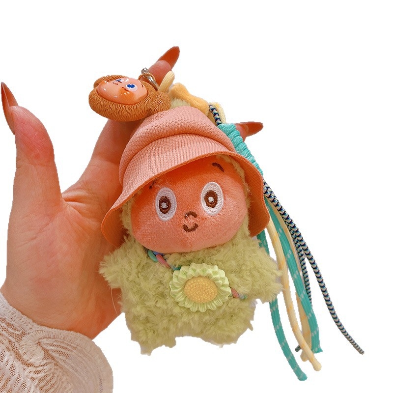 Κλειδοθήκη από ύφασμα, γλυκό σχέδιο αστεριού, μάρκα Haning peach