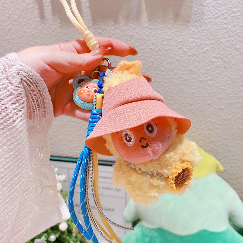 Κλειδοθήκη από ύφασμα, γλυκό σχέδιο αστεριού, μάρκα Haning peach