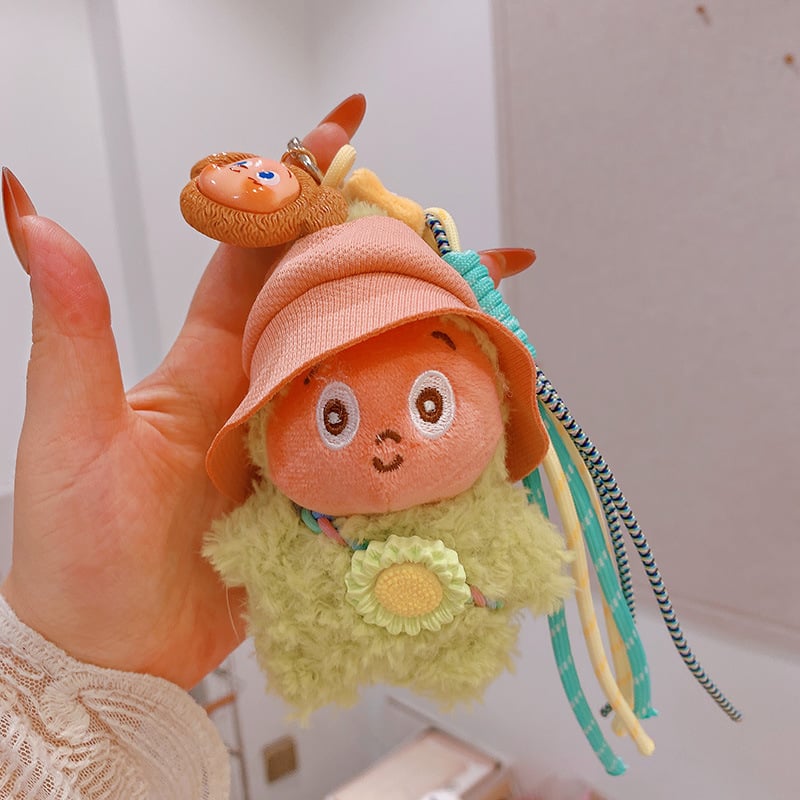 Κλειδοθήκη από ύφασμα, γλυκό σχέδιο αστεριού, μάρκα Haning peach