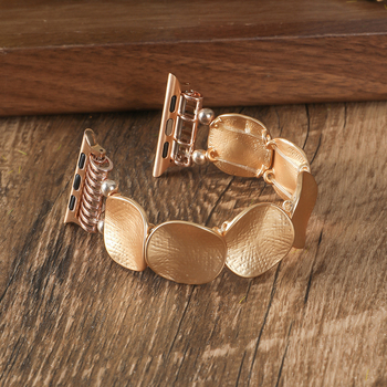 Metalni elastični kaiš za Apple Watch – Ženski, 22 mm sučelje, moderog stila, metalni kaiš, s kružnim zatvaračem