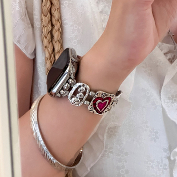 Emalirani metalni kaiš za Apple Watch – Kompatibilan s Apple Watch, bez kopče, prilagođene veličine sučelja