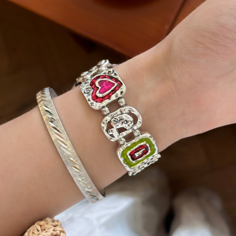 Emalirani metalni kaiš za Apple Watch – Kompatibilan s Apple Watch, bez kopče, prilagođene veličine sučelja