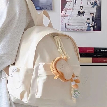 Mini női és diák hátizsák — poliészter, belső nylon bélés, 2025 tavasz, érett női stílus