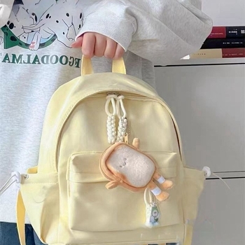 Mini női és diák hátizsák — poliészter, belső nylon bélés, 2025 tavasz, érett női stílus