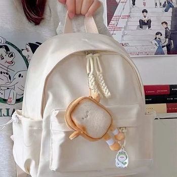 Mini női és diák hátizsák — poliészter, belső nylon bélés, 2025 tavasz, érett női stílus