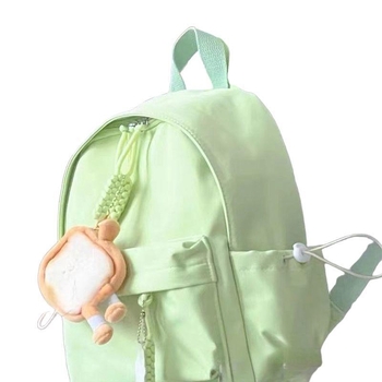 Mini női és diák hátizsák — poliészter, belső nylon bélés, 2025 tavasz, érett női stílus