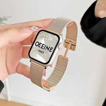 Kaiš za Xiaomi Mi Band 9 Pro s Milanese sklopivom kopčom, metalni remen, unisex