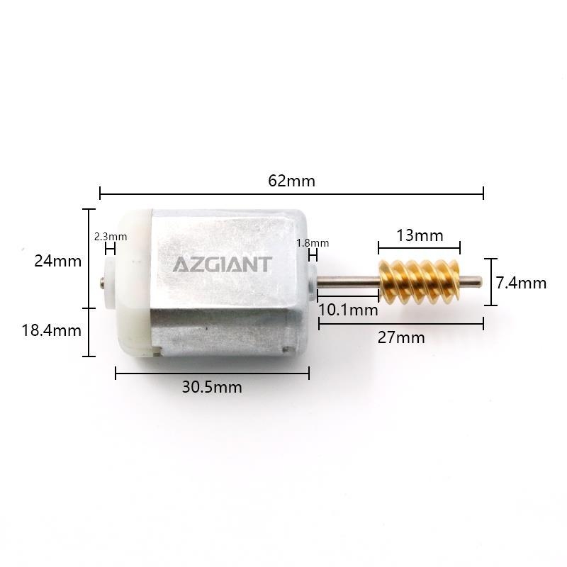 AZGIANT 12V centrālā durvju atslēgas motors Hyundai Elantra, Ioniq, Santa Fe, Tucson, Sonata – 50 g, modelis 1020300
