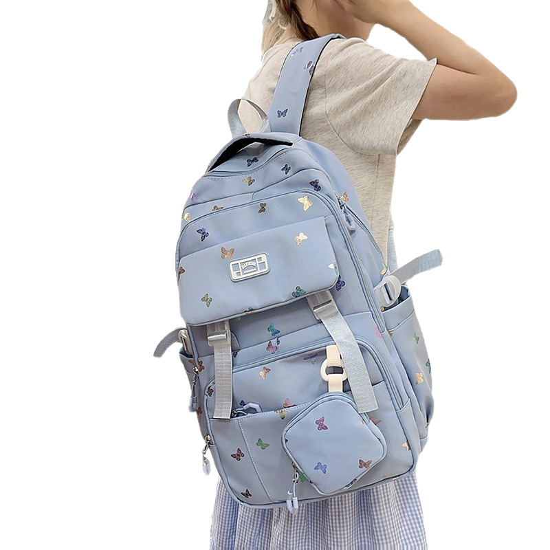 Hátizsák 20–35 L kapacitással, 14 hüvelykes laptophoz illeszkedő, poliészter anyag, gerincvédelem, görbült vállpántok