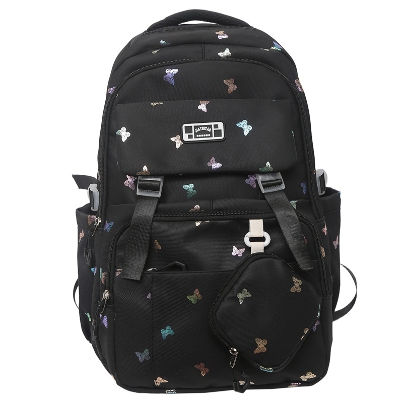 Hátizsák 20–35 L kapacitással, 14 hüvelykes laptophoz illeszkedő, poliészter anyag, gerincvédelem, görbült vállpántok