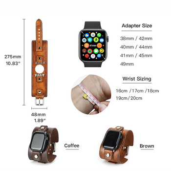 Apple Watch szíj 12345678 – Valódi marhabőr, Uniszex, Antik stílus, Irodalom és Művészet retro.